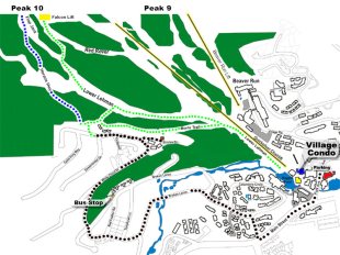 breckenridge vacation property map