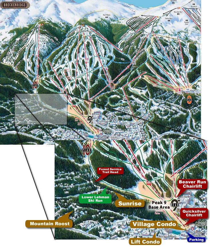 breckenridge property map