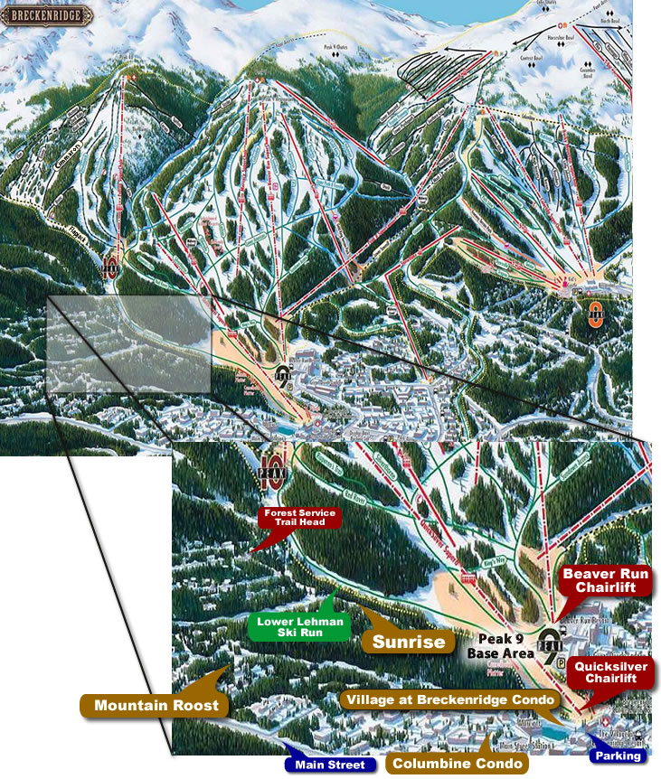 breckenridge property map
